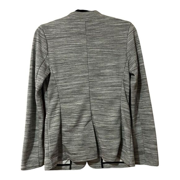 Banana Republic Blazer Womens S Jacket Striped 1 Button Front Pockets Heathered - Picture 3 of 5